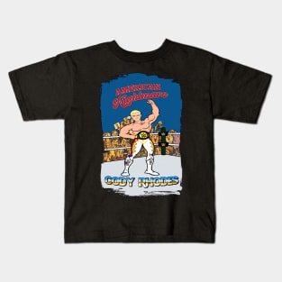 Cody Rhodes 80s Action Star Kids T-Shirt